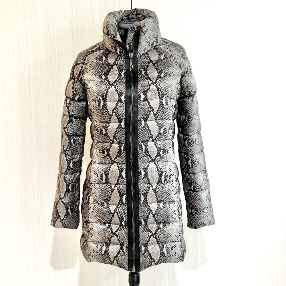 Diane Von Furstenberg Full length Python Puffer